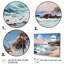 «Green Tropical Beach Escape II» - art mural bord de mer tropical-1503688371-1503688372