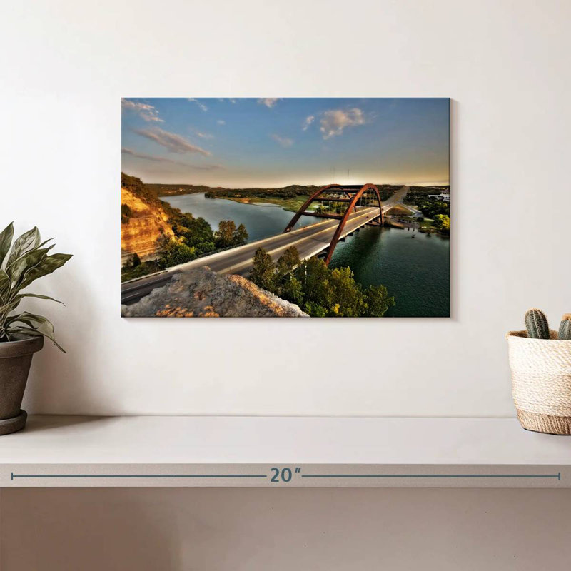 Lilie Pennybacker Bridge Highway, H 8 po x l 12 po