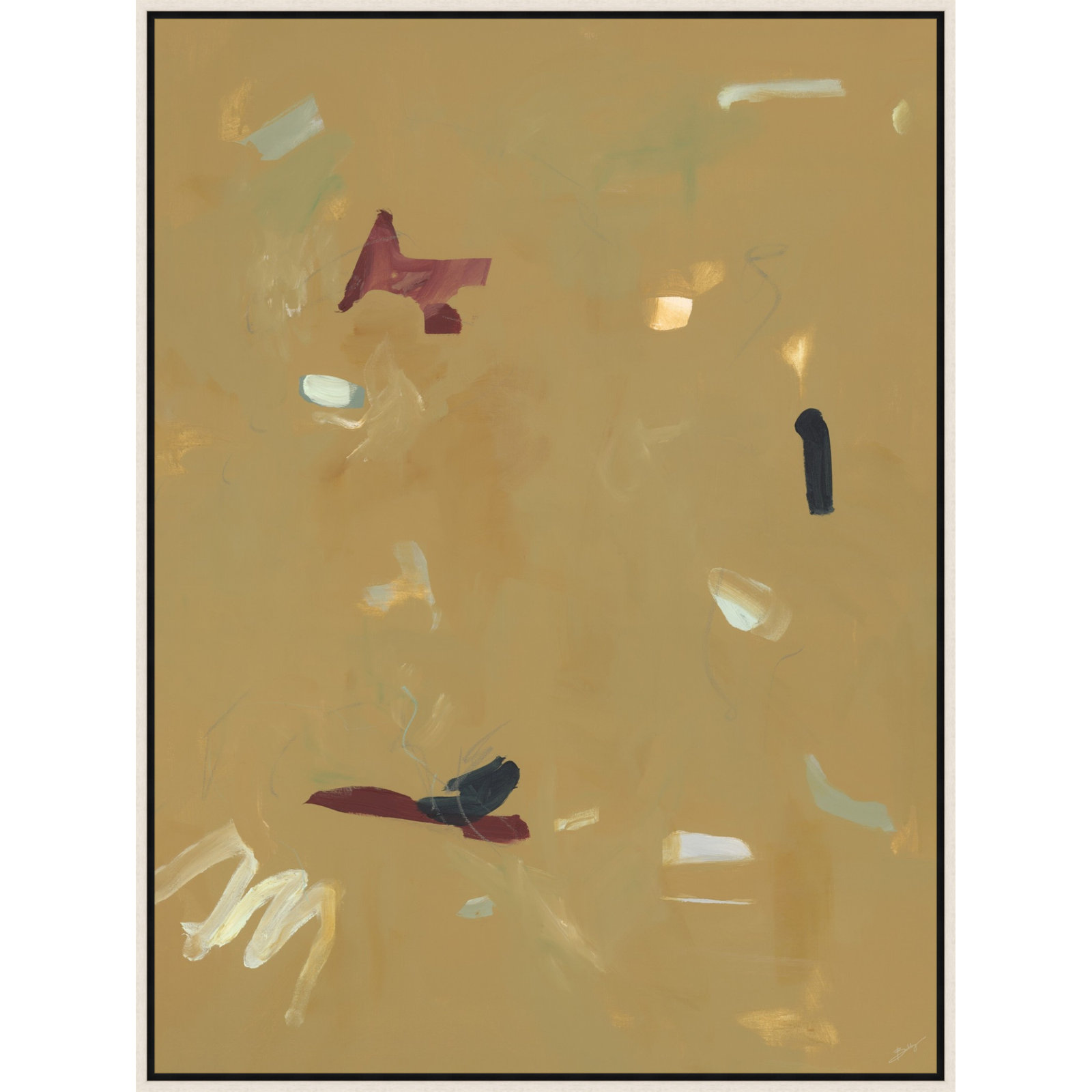 Particles I, 42.75" H x 31.75" W