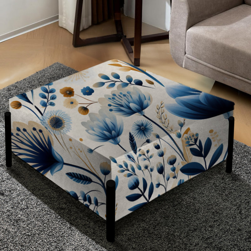 Grand repose-pieds carré Nordic