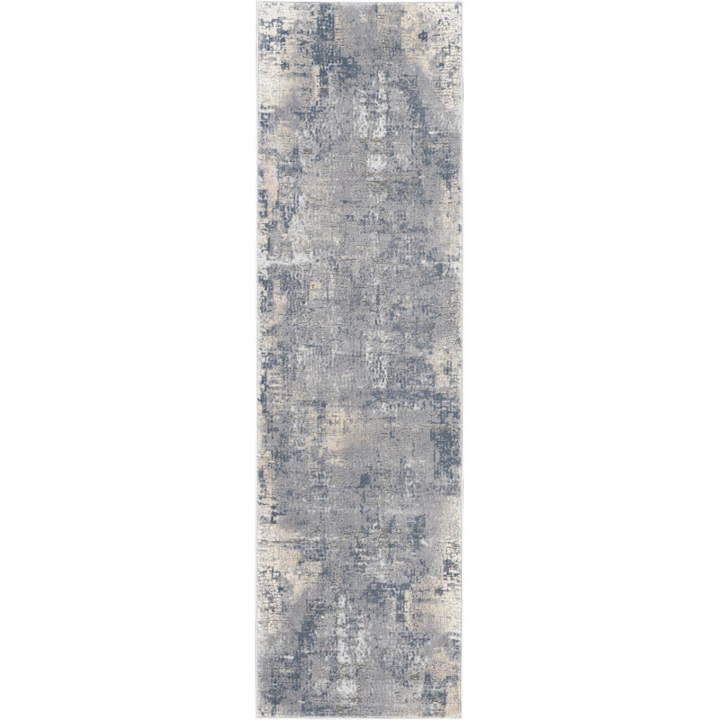 Abstract Indoor Rug, Runner 2'2" x 7'6"