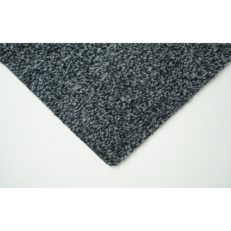 Amelia-Eve Non-Slip Doormat, Anthracite, Rectangle 50 x 80cm