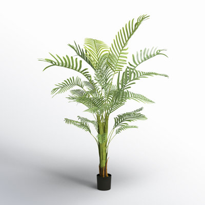 Faux Palm Tree in Plastic / Acrylic Pot