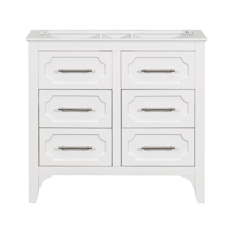 34.48 " Single Bathroom Vanity Base
