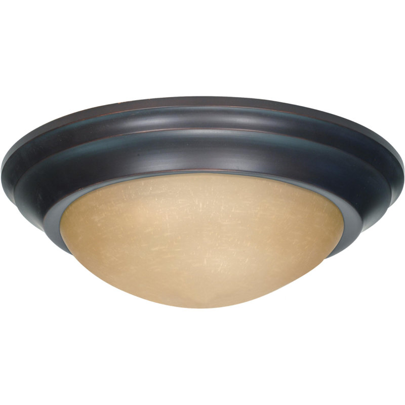 Plafonnier encastré Liliana, H 6 po x l 17 po / oui