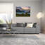 «Glacier Rainbow - Glacier National Park» par Darren White, art mural en verre acrylique-890005147