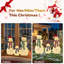Décorations de Noël bonhomme de neige scintillantes en tissu, bonhomme de neige illuminé 3D avec 200 lumières DEL et attaches à fermeture éclair-1504323648