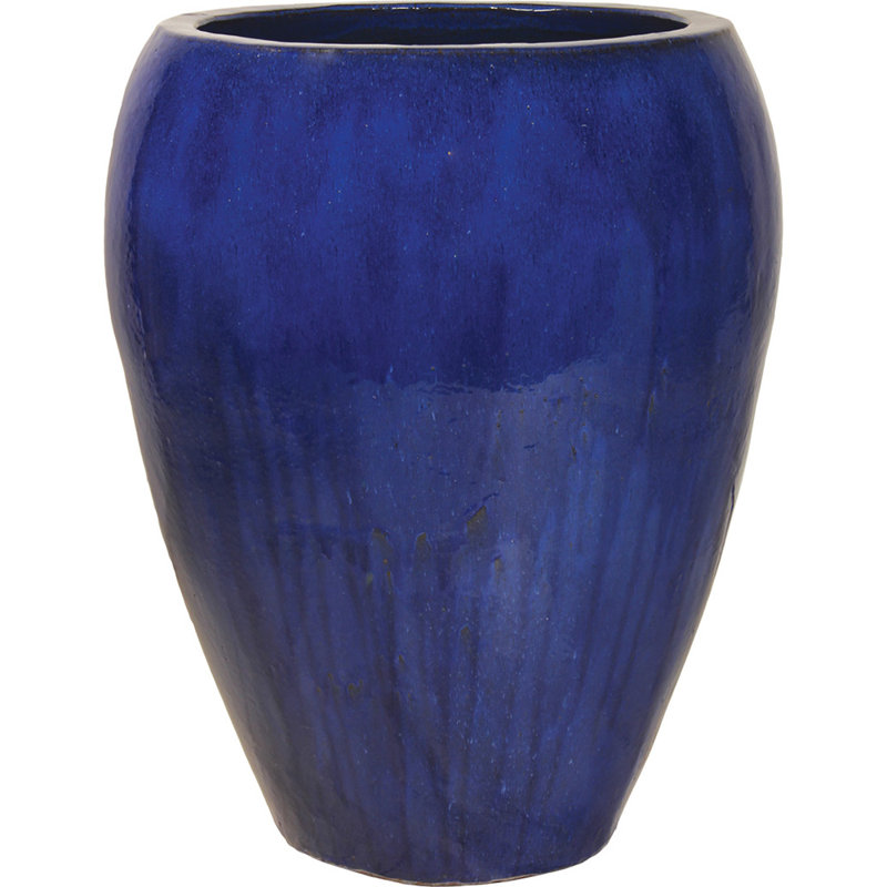 Vase 28 po Citoyen 28 po, 36" H x 28" W x 28" D, Blue