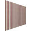 Adjustable Wood Slat Wall Panel Kit-87690172-87690378