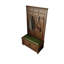 Armoire à chaussures en bois massif