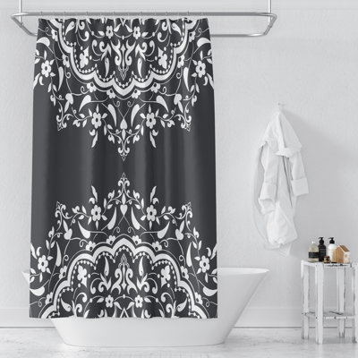 Rideau de douche simple Ikat