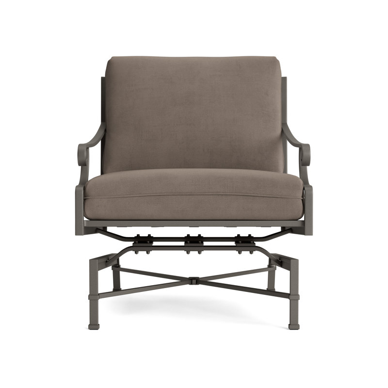 Venetian Outdoor Lounge Chair, Fusion Clay, Mica