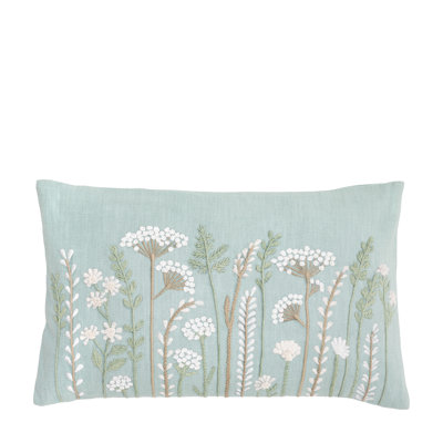 Animal Print Blue Square Cushion