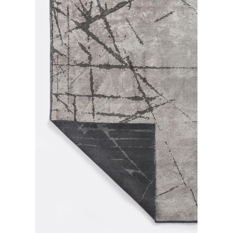 Rapture Abstract Area Rug, Square 9'10"