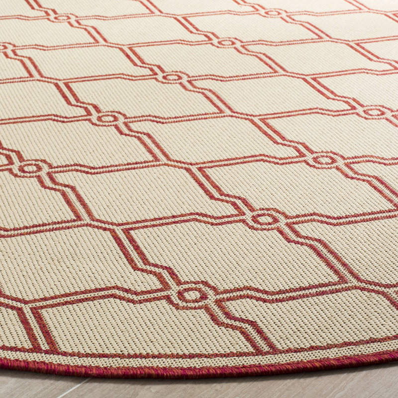 Tapis d'intérieur / extérieur à motif abstrait Ferrill Performance, Tapis de couloir 2 pi 2 po x 8 pi