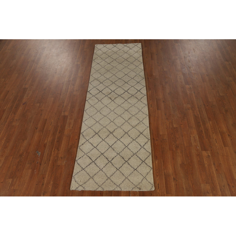 Tapis de couloir oriental marocain All-Over Trellis 3 x 8