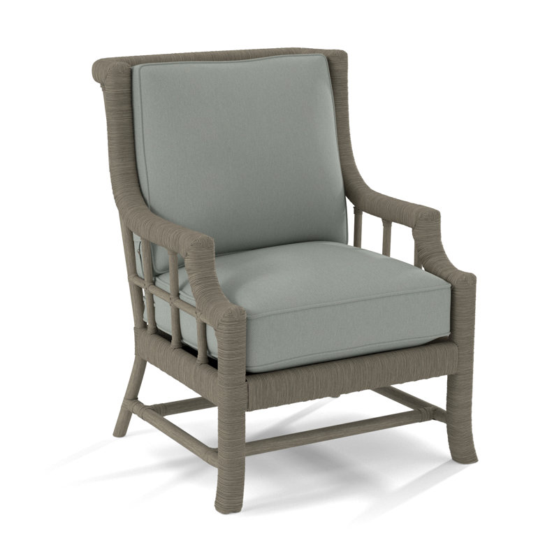 Lafayette Armchair, Kensington Traditional; 0611-66, Stone Hearth