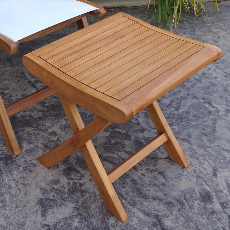 Francisco Outdoor Teak Ottoman