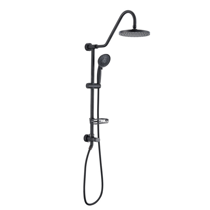 Rain Adjustable Shower Head 2.5 GPM GPM, Oil Rubbed Bronze