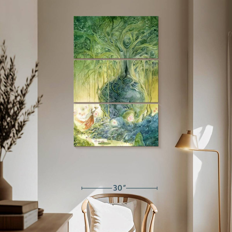 Kelan Banyan, 65" H x 42" W