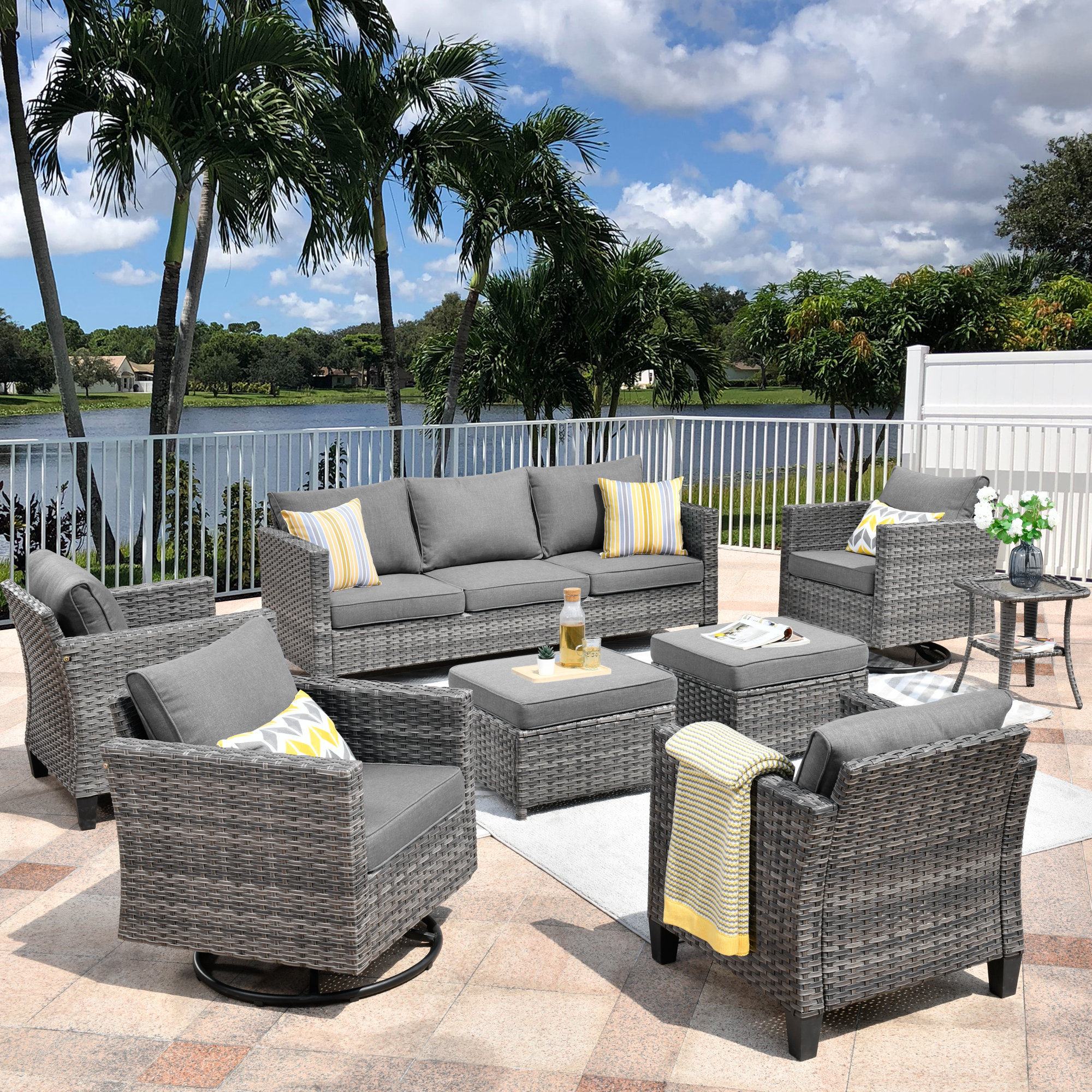 Patio Umbrella Glenn Hill Patio Furniture Replacement Cushions