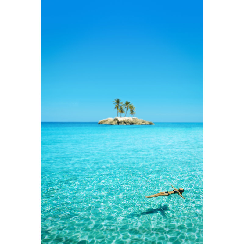 Idyllic Summer In Paradise by PepeLaguarda - Wrapped Canvas Print, 30cm H x 20cm W