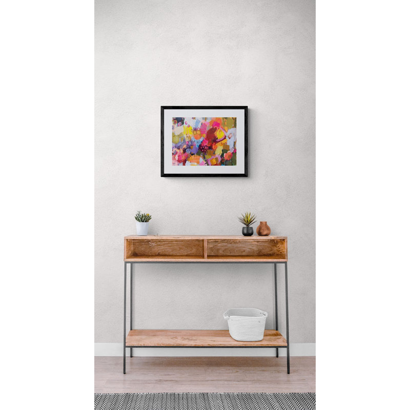 Opera Pink Print by Elizabeth Chapman, 17.25" H x 21.25" W x 0.875" D