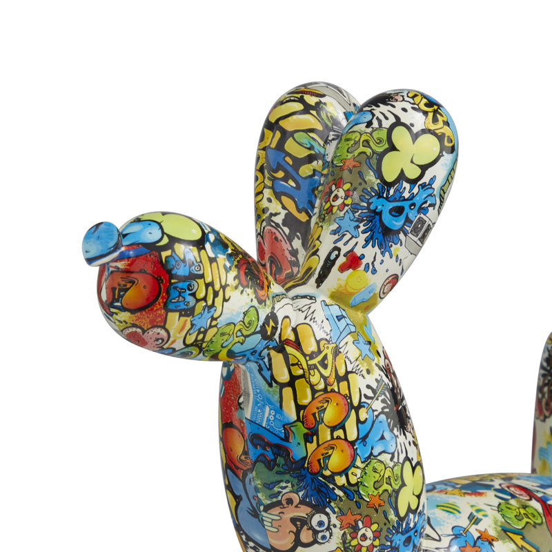 Sculpture de chien en résine Novogratz