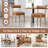 Faux Leather Solid Wood Side Dining Chairs-2116201725