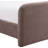 Fira Daliah Chenille Fabric Upholstered Bed-1639458603-1639458605