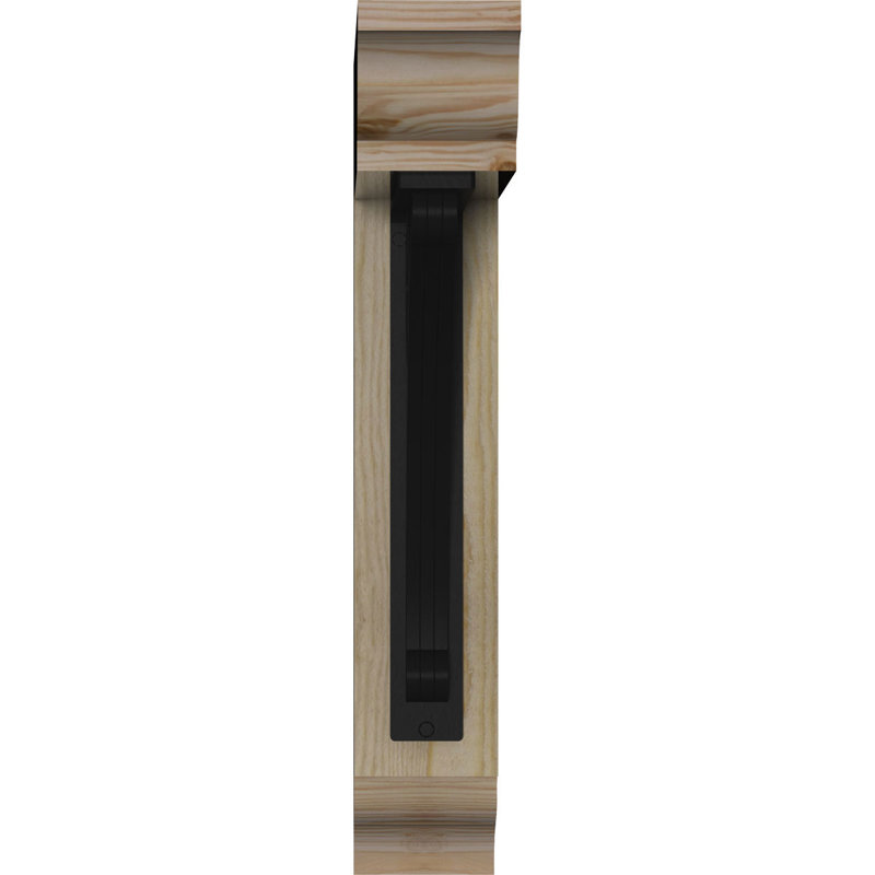 Crawley Traditional Traditional Ironcrest, H 23 po x P 20 po, Sapin Douglas (l 4 po x P 4 po)