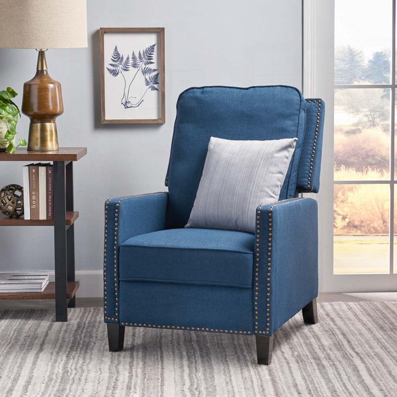 Fauteuil inclinable manuel de 27,5 po de largeur, Marine