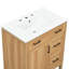 Meuble-lavabo 30 po avec comptoir en céramique et armoire de rangement