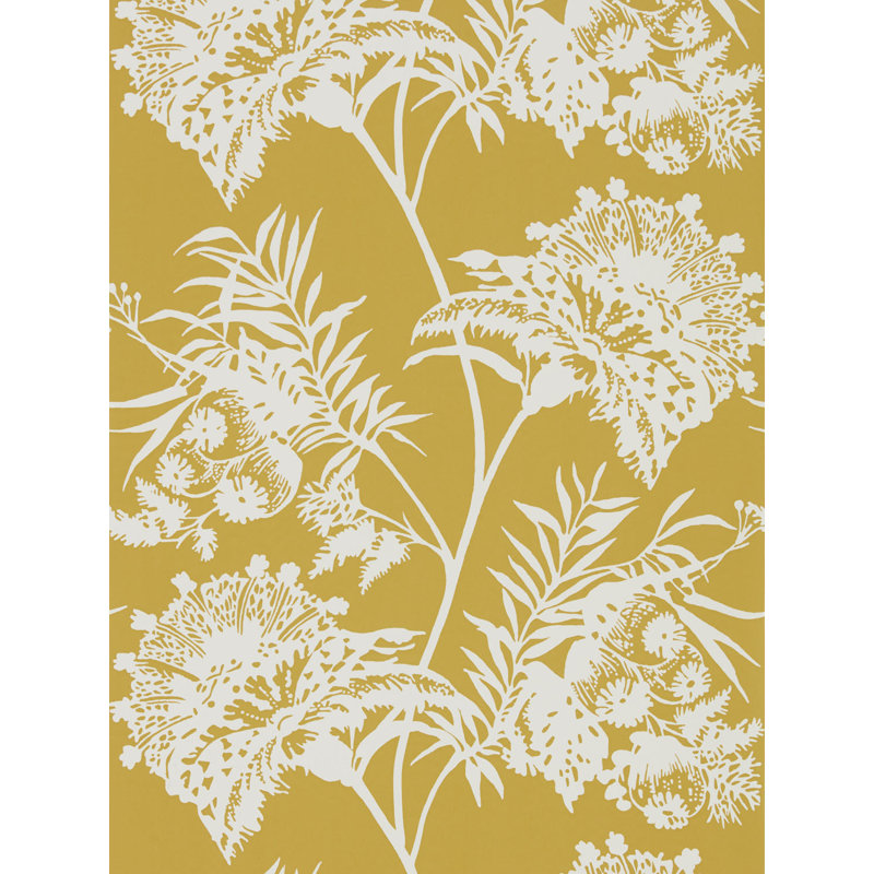 Bavero Wallpaper, Ochre
