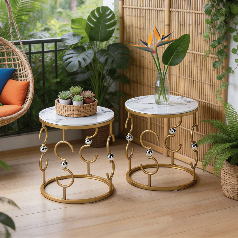 Side Table with Storage