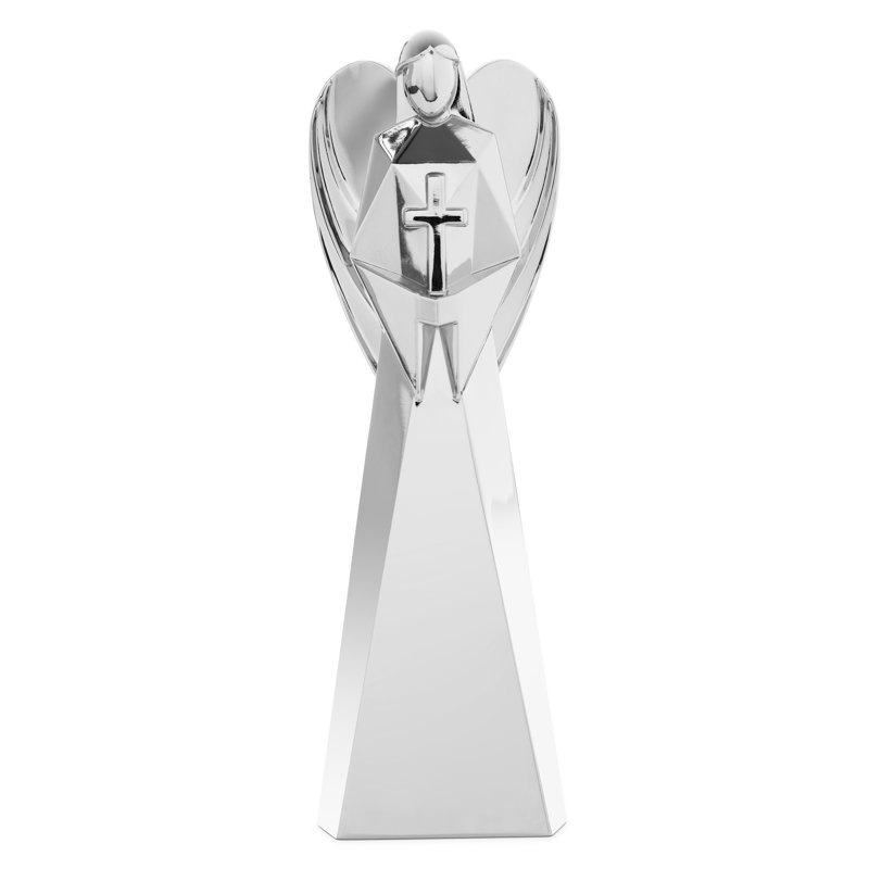 Alloy and Wood Christmas Figurine