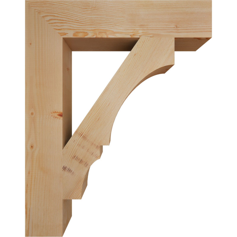 Support de bloc Balboa, Sapin de Douglas lisse, L 5 1/2 po x P 30 po x H 38 po