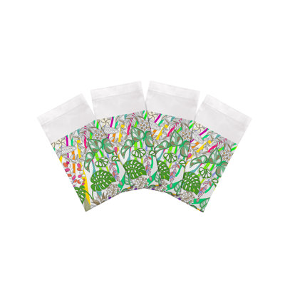 Serviettes de table en satin de coton Sabi Jungle