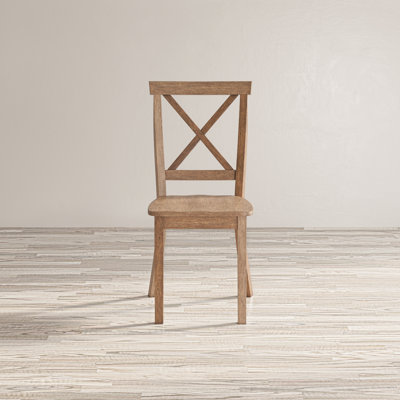 Chaise d'appoint à dossier croisé Freels