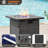 6 Pcs Outdoor Patio Metal Furniture Set-1689424790