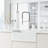 Sterling 23 H 1-handle Pull-Down 2-Function Sprayer Kitchen Faucet-62796188
