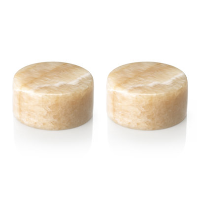 Small Marble Table Lamp - Twin Pack