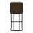 Modern Upholstered Counter Height Bar Stool With Metal Frame-109605483-109605480