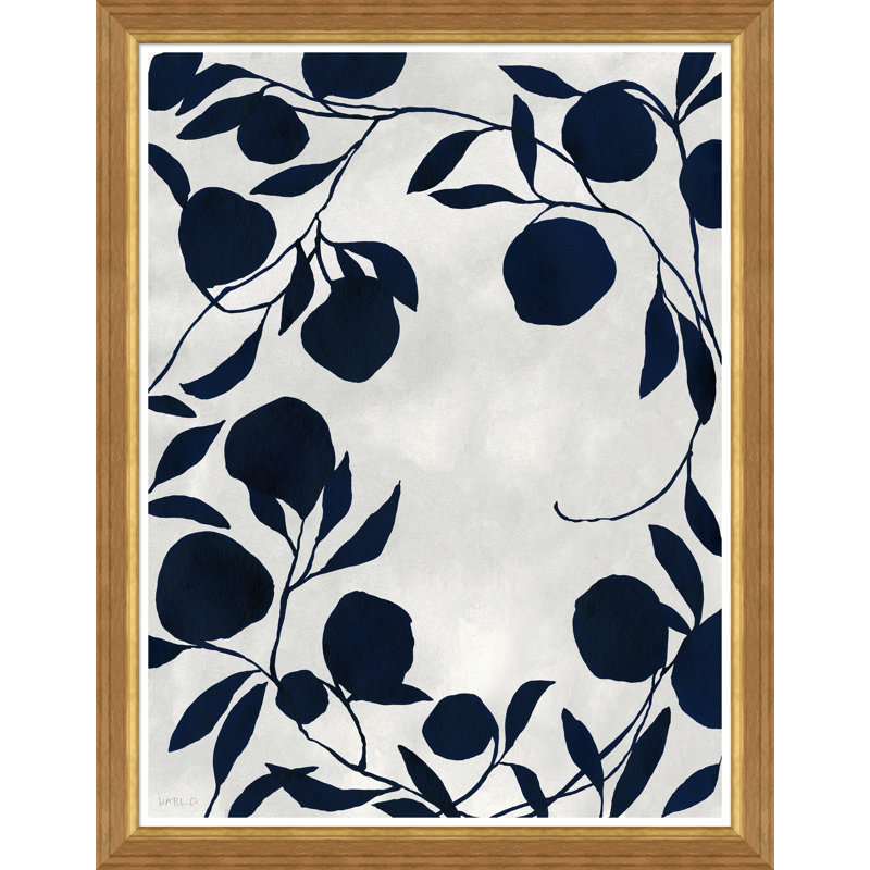 Ink On Paper - Pomegranate Giclee Print by Susan Hable