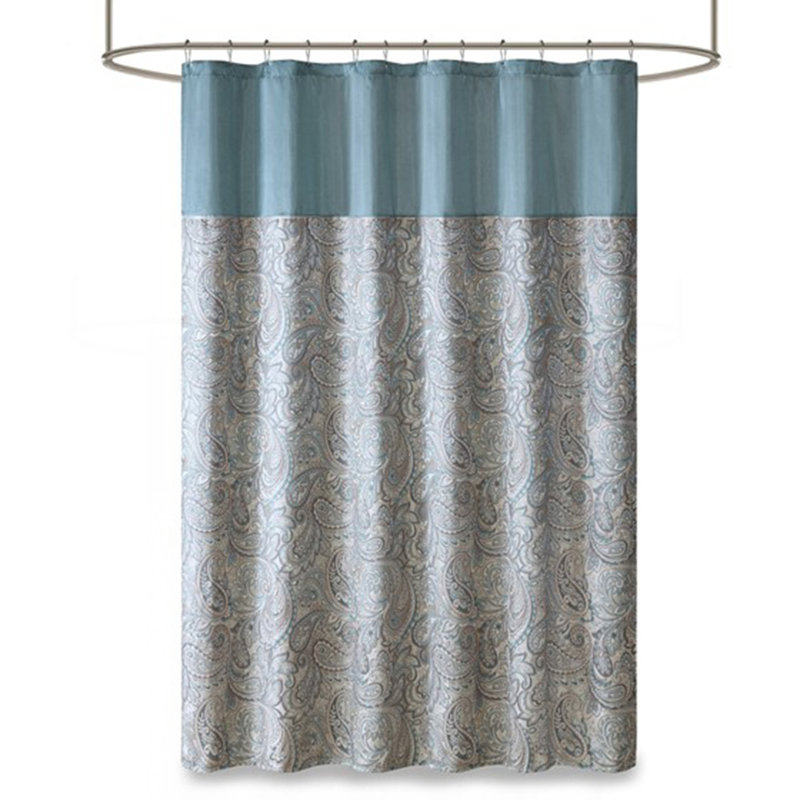 Rideau de douche jacquard