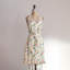Cotton Printed Apron With Pattern And Ruffle