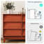 Commode 6 tiroirs Pequena