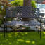 Banc de jardin en aluminium moulé Chamness