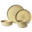 Gibson Elite James Street 16 Piece Stoneware Matte Reactive Double Bowl Dinnerware Set-93266728