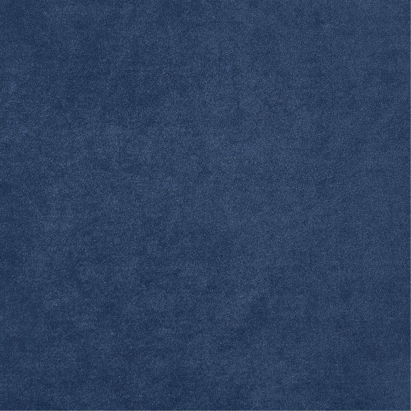 Commode rembourrée 6 tiroirs Luxury, Bleu